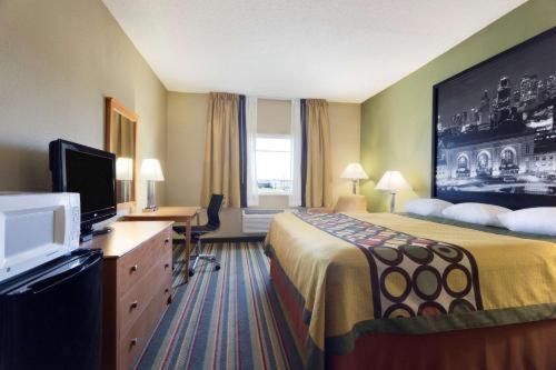 Super 8 By Wyndham Lees Summit Motel Lee's Summit Ruang foto